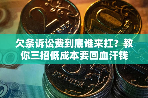 济南欠条诉讼费到底谁来扛？教你三招低成本要回血汗钱